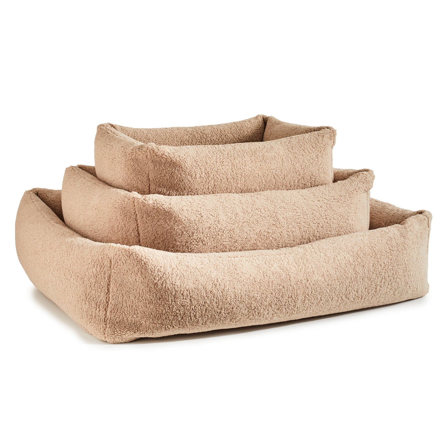 LABONI Hundebett / Katzenbett CLASSIC Bezug Teddy
