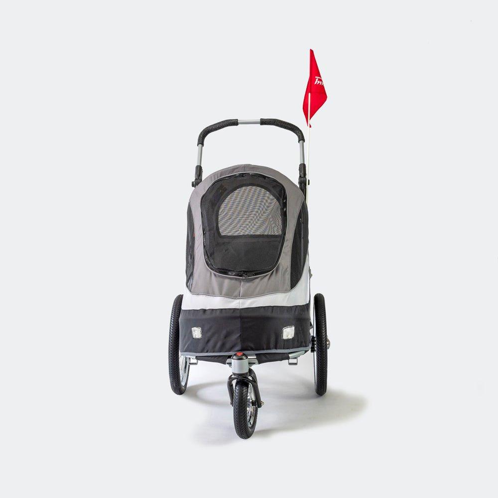 InnoPet® Hundebuggy/Fahrradanhänger "Sporty Trailer" inkl. Regenhaube - Askmy4Cats