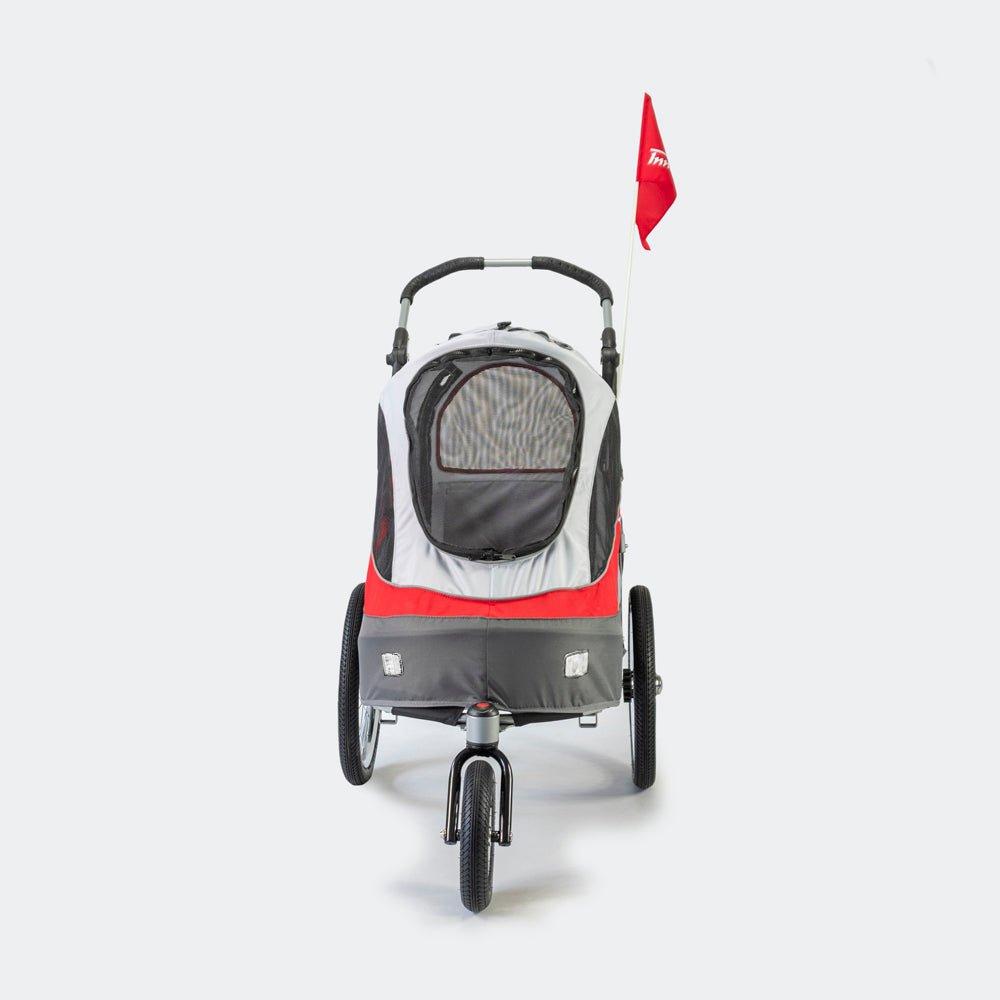 InnoPet® Hundebuggy/Fahrradanhänger "Sporty Trailer" inkl. Regenhaube - Askmy4Cats