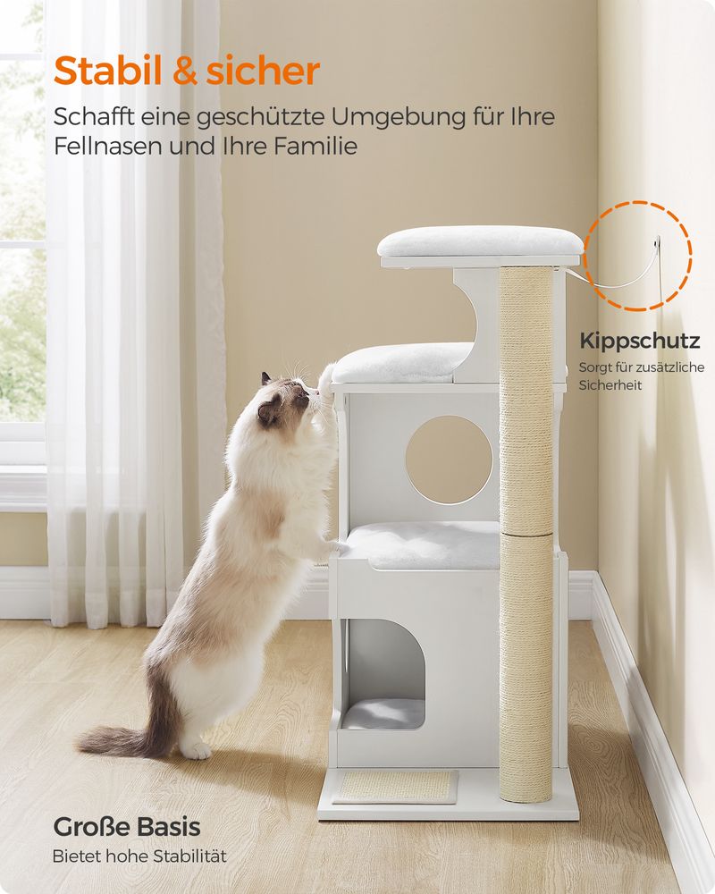 Kratzbaum 88 cm hoch - Askmy4Cats