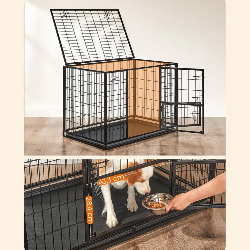 Luxus Hundekäfig mit zwei Türen