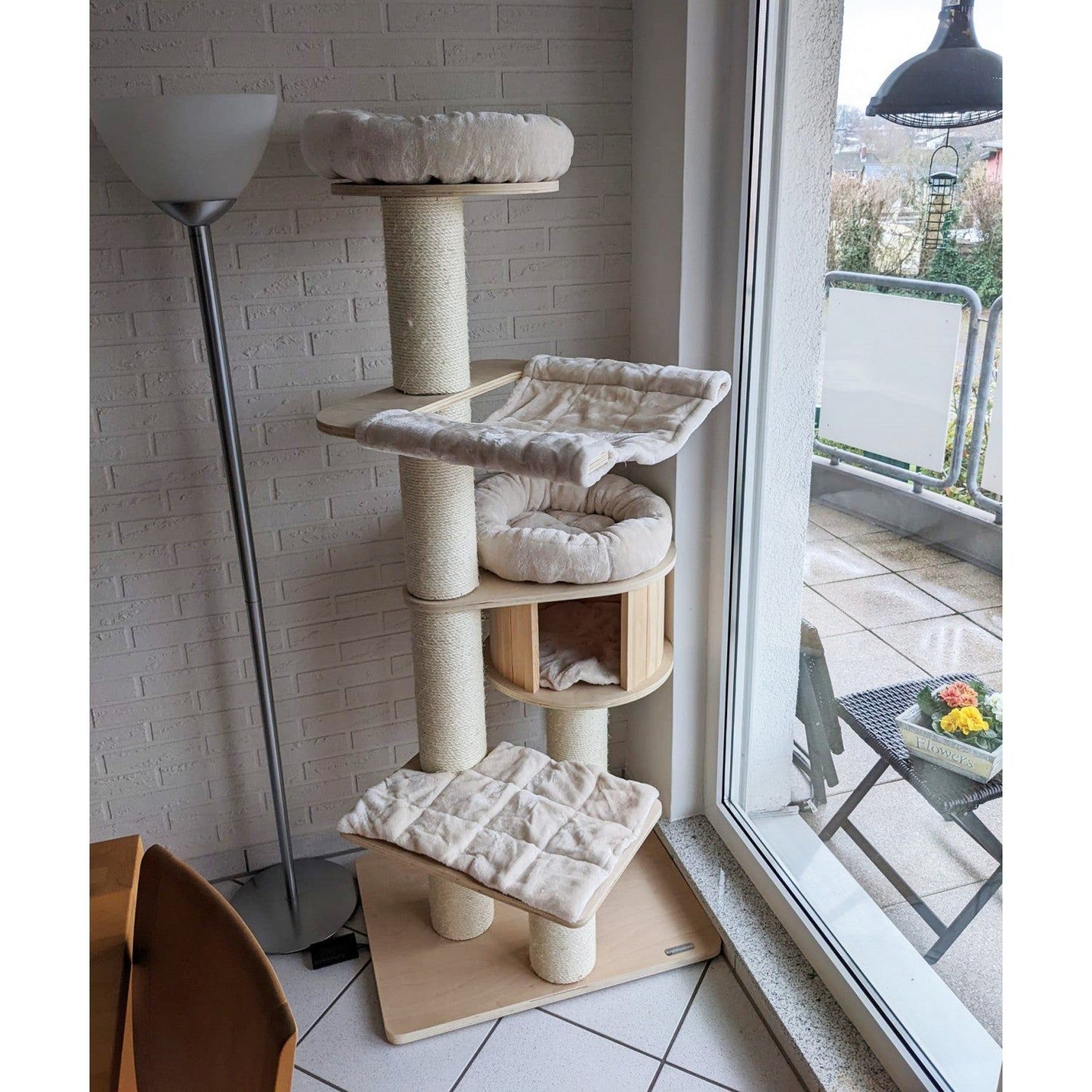 Askmy4Cats - Premium Holzkratzbaum XL - Askmy4Cats