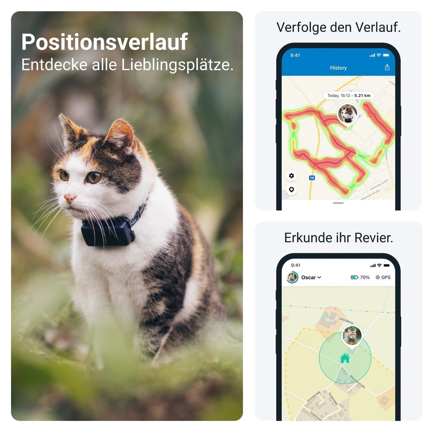 GPS Tracker TRACTIVE CAT Mini - Askmy4Cats