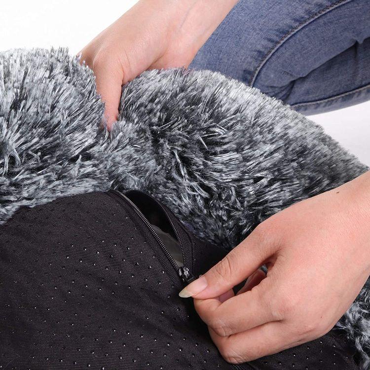 Hunde- und Katzenbett grau - Askmy4Cats