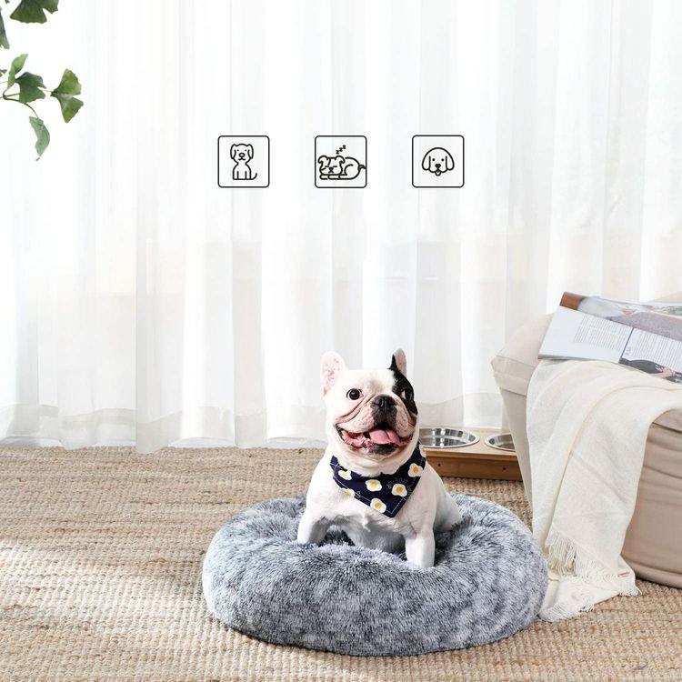 Hunde- und Katzenbett grau - Askmy4Cats