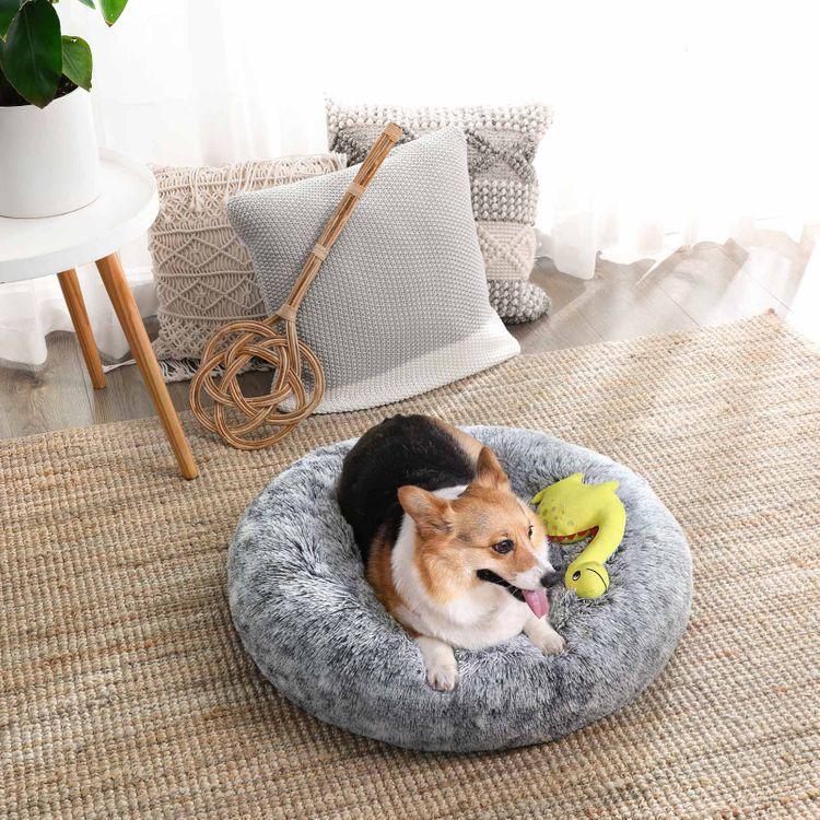 Hunde- und Katzenbett grau - Askmy4Cats