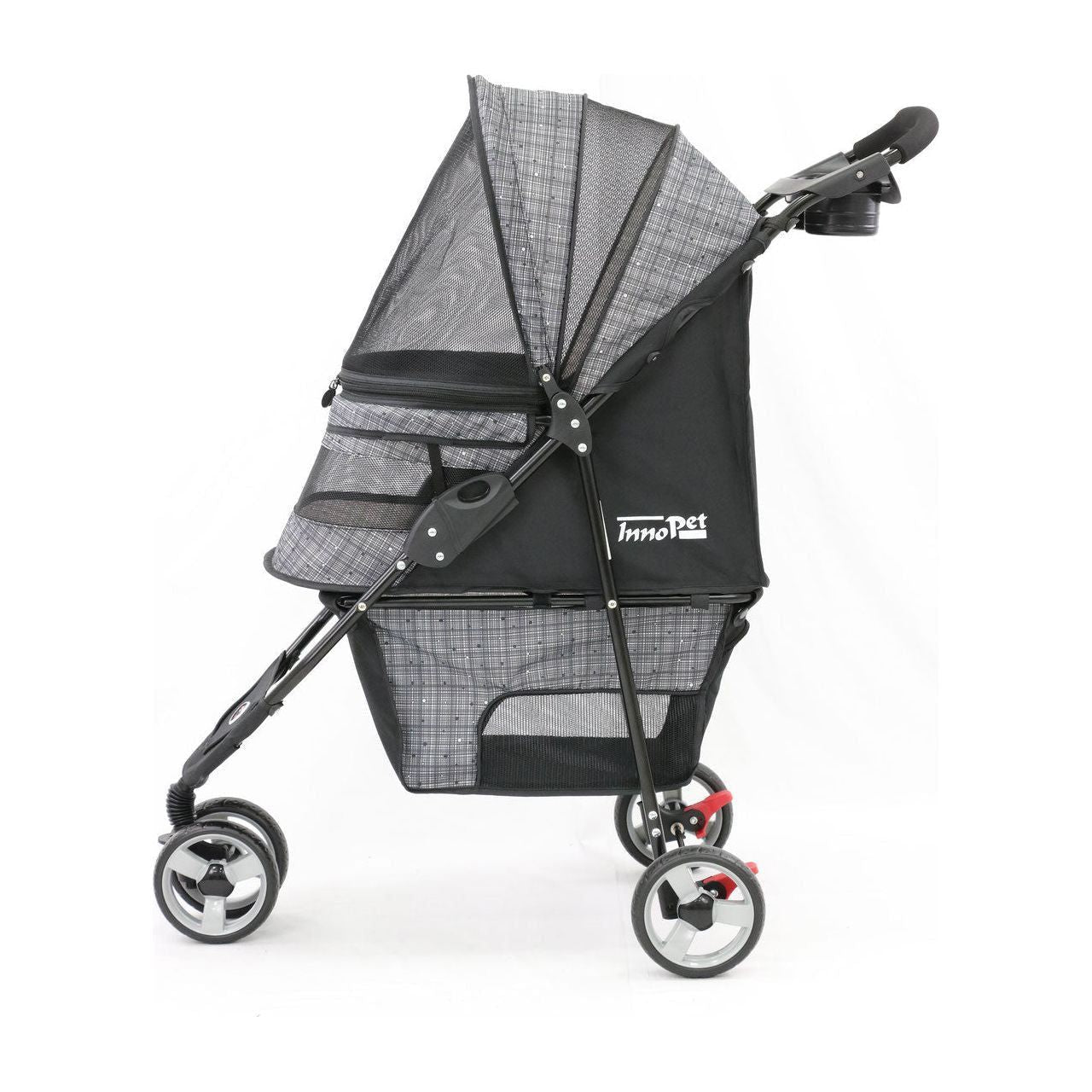 InnoPet® Hundebuggy "Avenue" inkl. Regenhaube - Askmy4Cats
