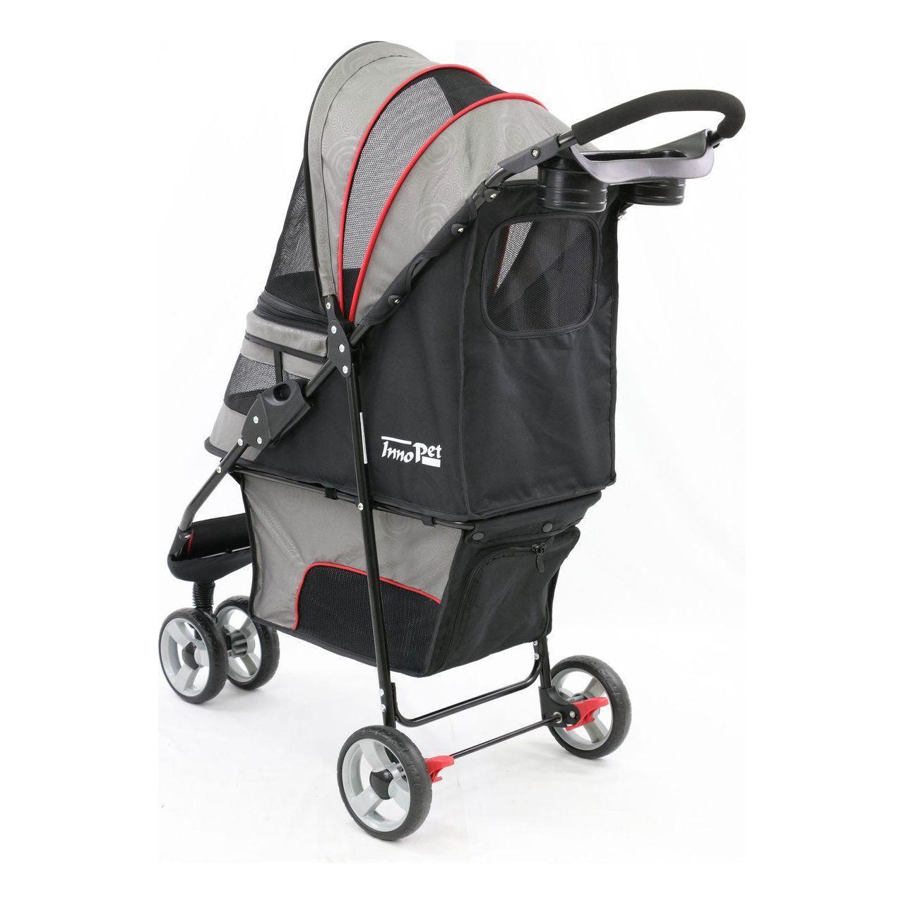 InnoPet® Hundebuggy "Avenue" inkl. Regenhaube - Askmy4Cats