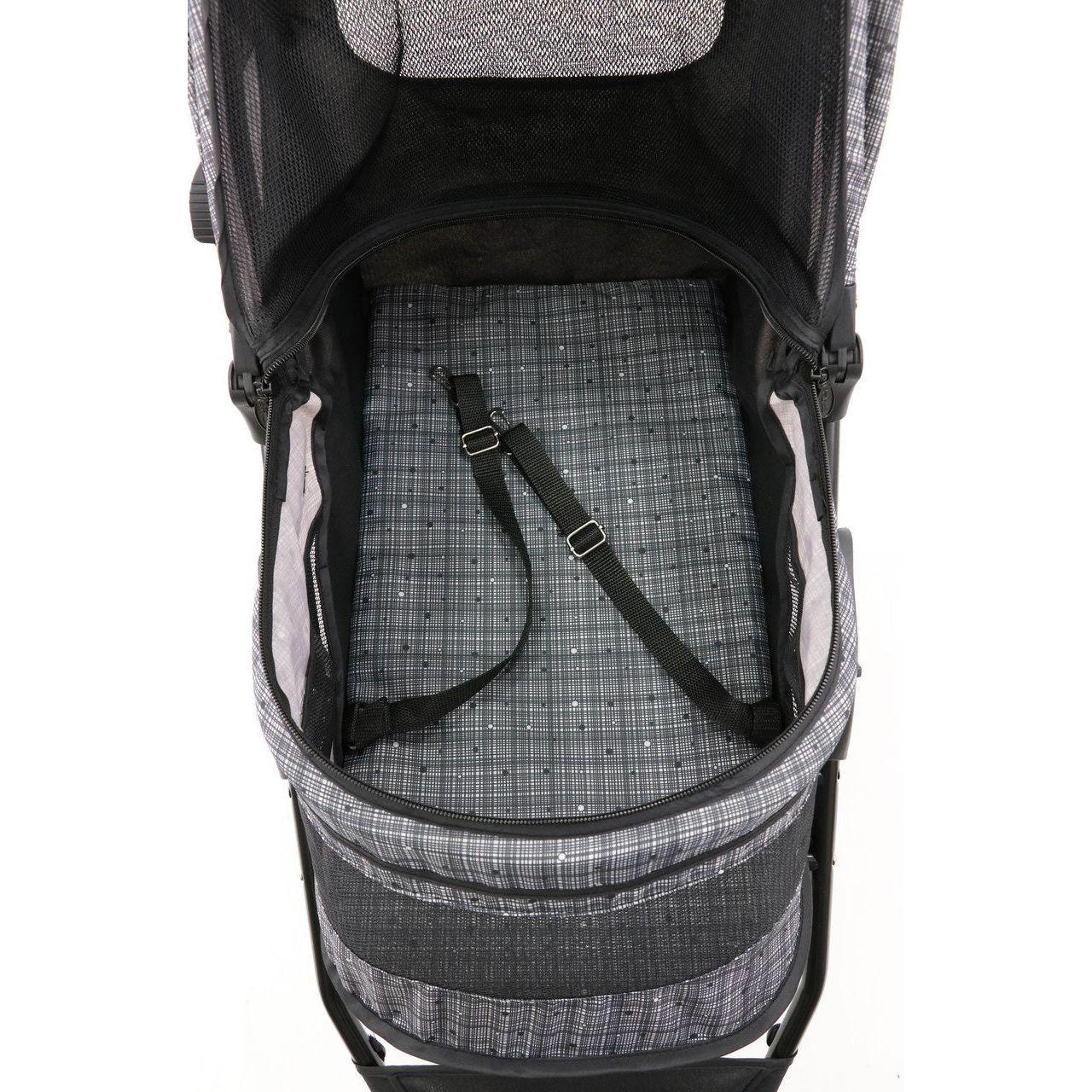 InnoPet® Hundebuggy "Avenue" inkl. Regenhaube - Askmy4Cats