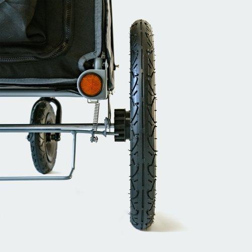 InnoPet® Hundebuggy/Fahrradanhänger "Sporty Trailer" inkl. Regenhaube - Askmy4Cats