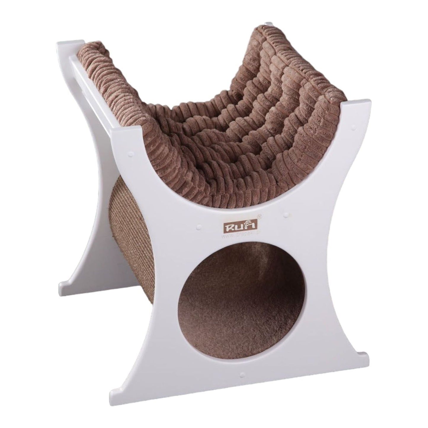 Katzenliege mit Sisalmatte und Tunnel - Askmy4Cats