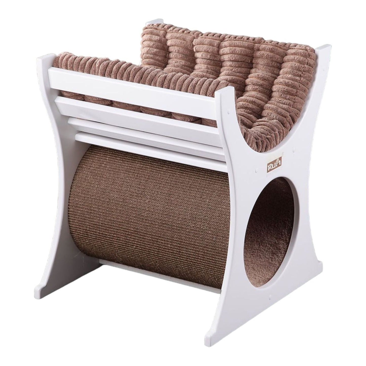 Katzenliege mit Sisalmatte und Tunnel - Askmy4Cats