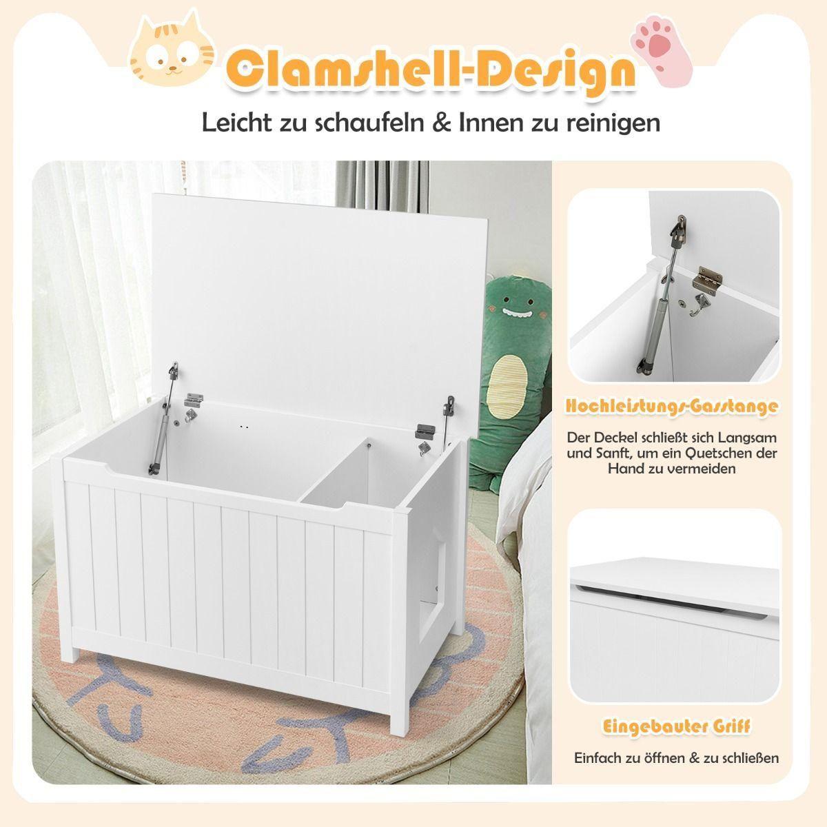 Katzentoilette mit oberer Öffnung - Askmy4Cats