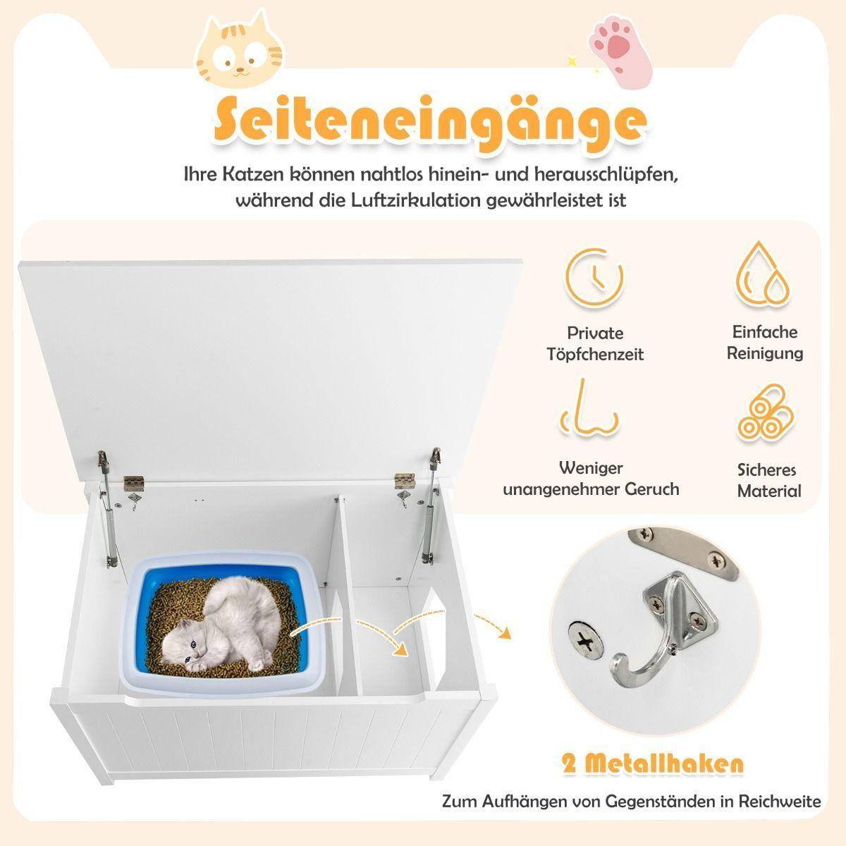 Katzentoilette mit oberer Öffnung - Askmy4Cats