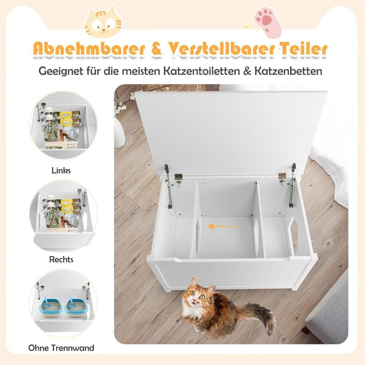 Katzentoilette mit oberer Öffnung - Askmy4Cats
