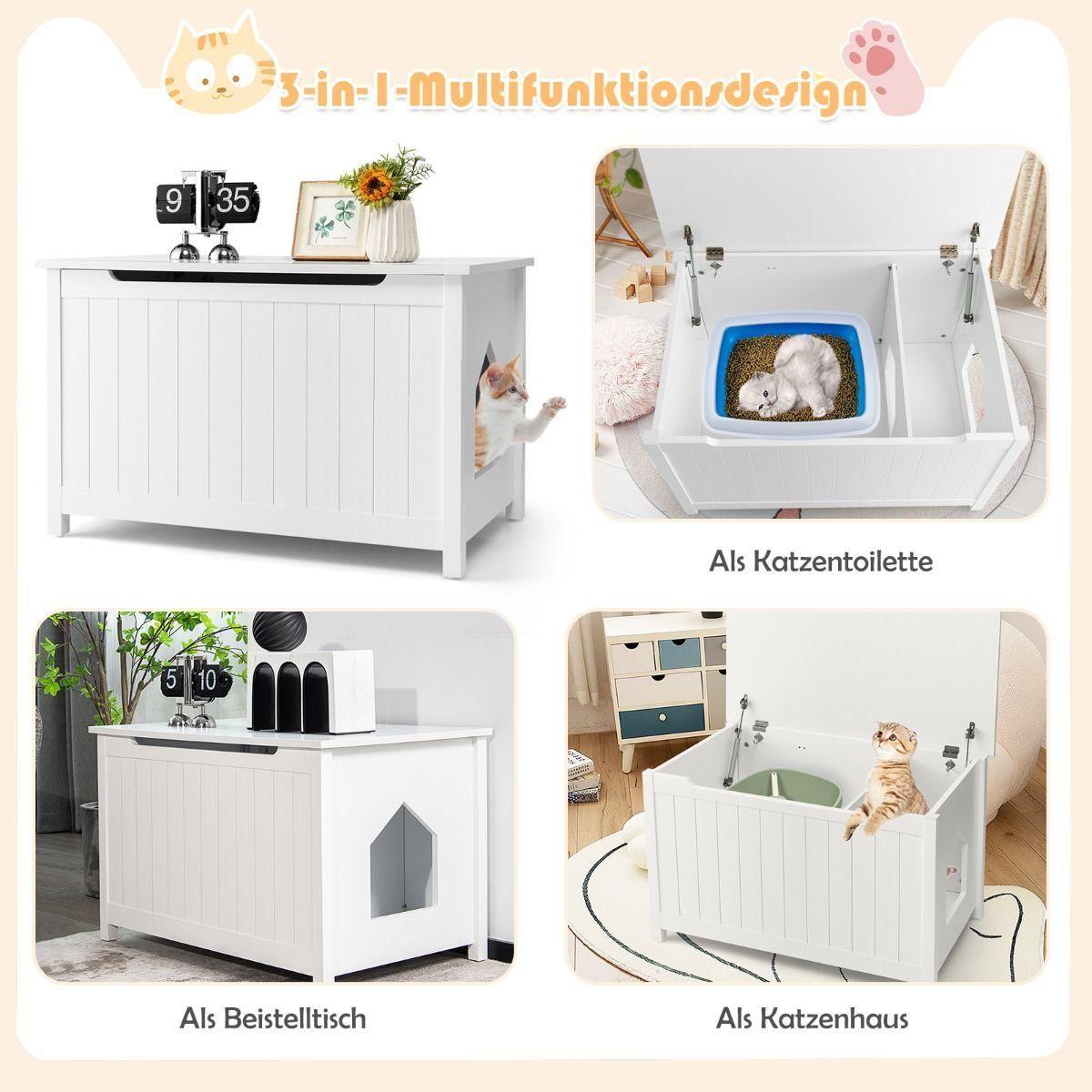 Katzentoilette mit oberer Öffnung - Askmy4Cats