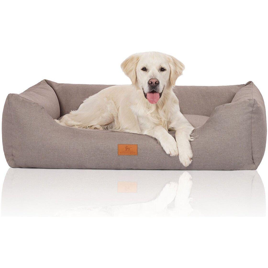 Knuffelwuff Hundebett Lotte Aus Velours Mit Feinem Handwebcharakter - Askmy4Cats