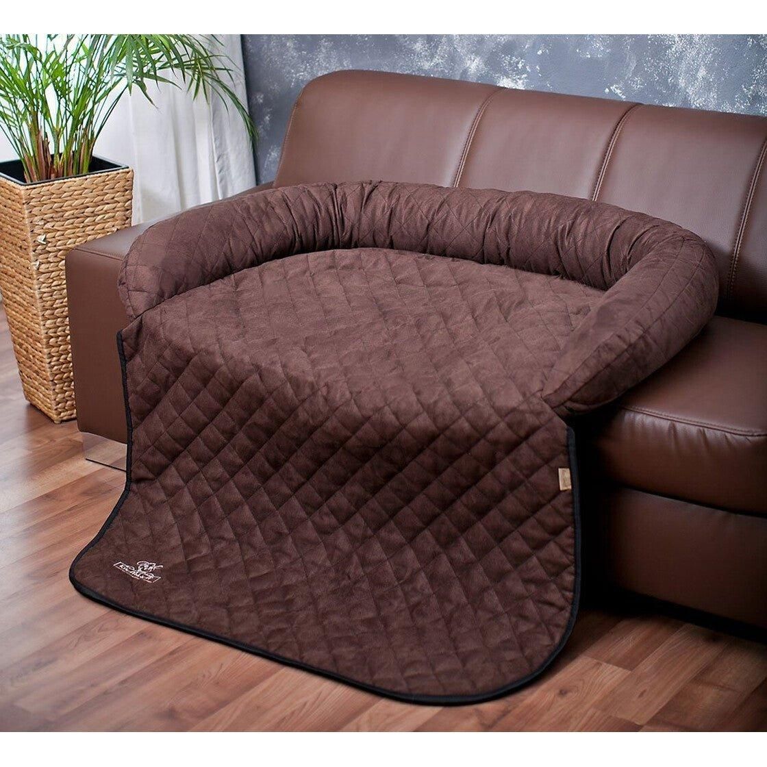 Knuffelwuff Sofaschutz Und Hundematte Berry Aus Velours - Askmy4Cats