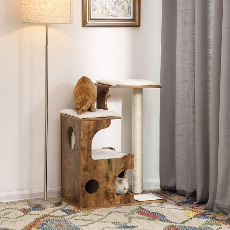 Kratzbaum 88 cm Vintagebraun - Askmy4Cats