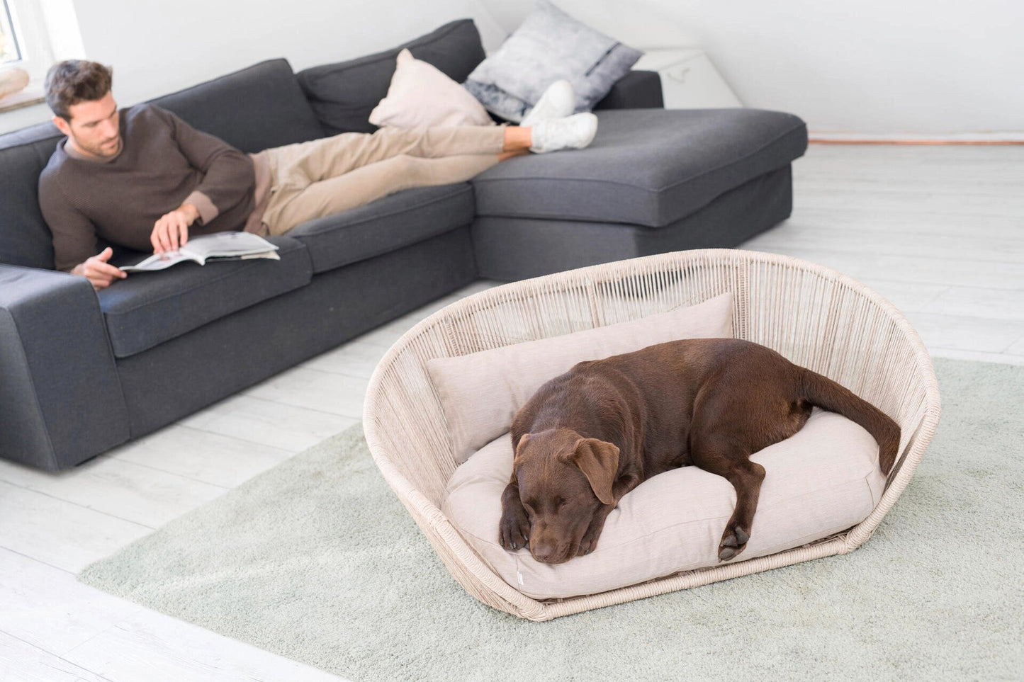 LABONI VOGUE - Design-Hundebett SMOOTH - Askmy4Cats