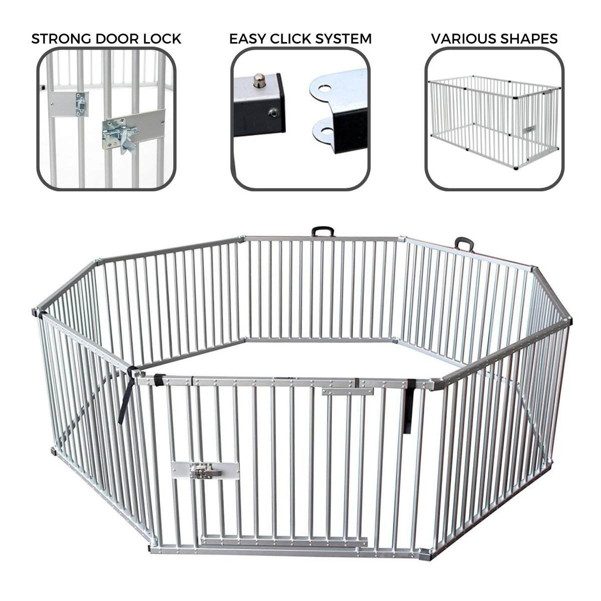 TOPMAST Aluminium Welpenauslauf - Askmy4Cats