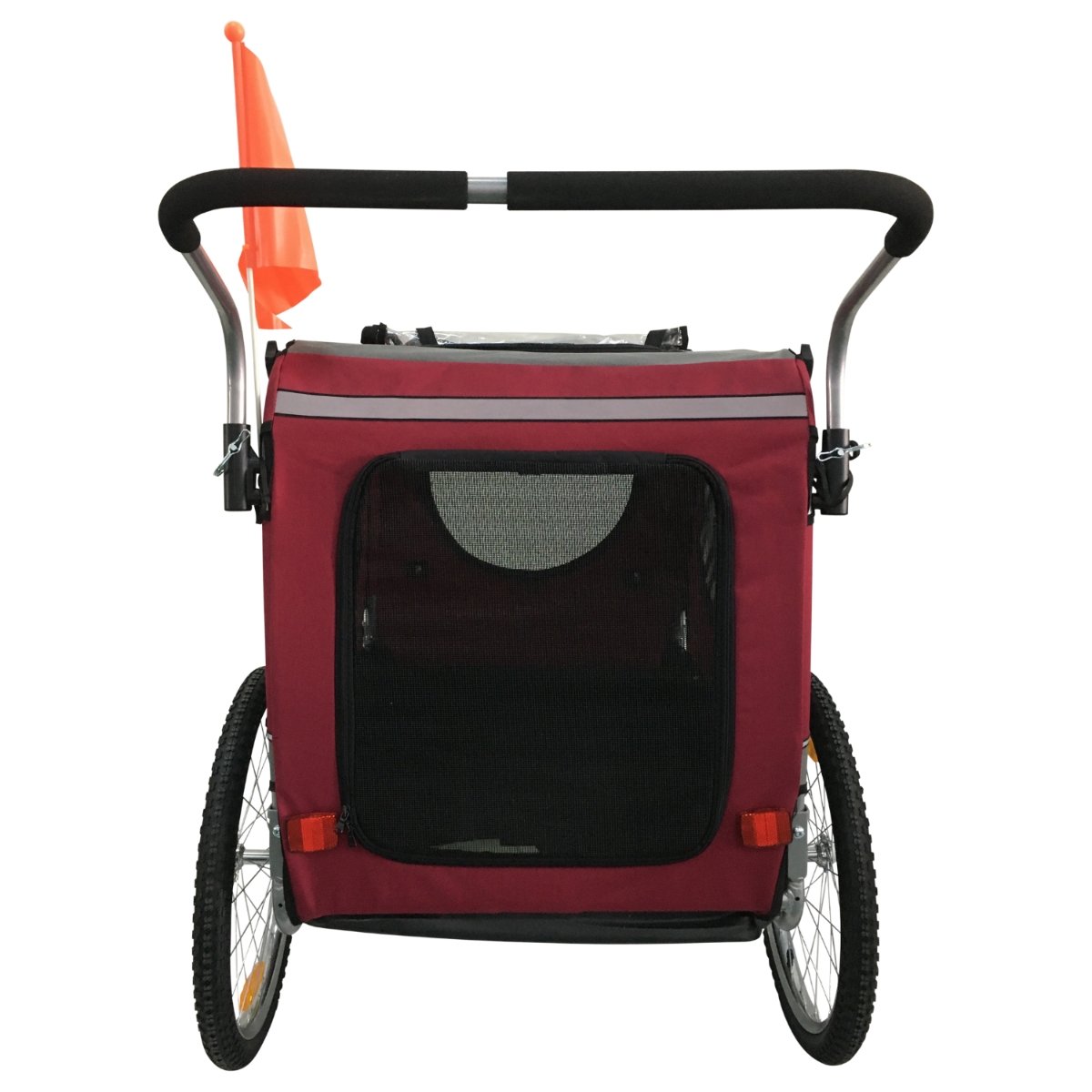 TOPMAST "Easy Flow" Hundefahrradanhänger mit Joggerfunktion - Askmy4Cats