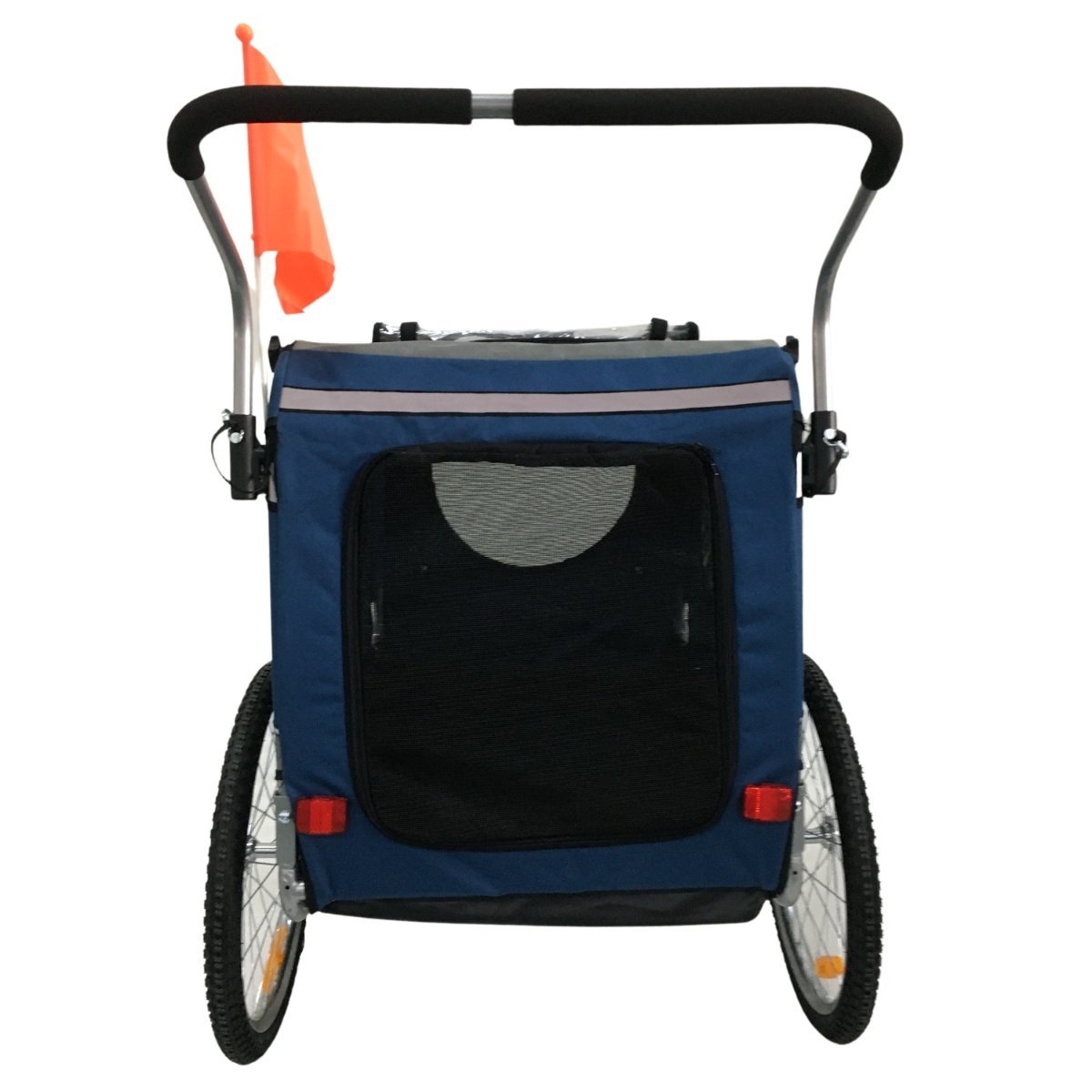 TOPMAST "Easy Flow" Hundefahrradanhänger mit Joggerfunktion - Askmy4Cats