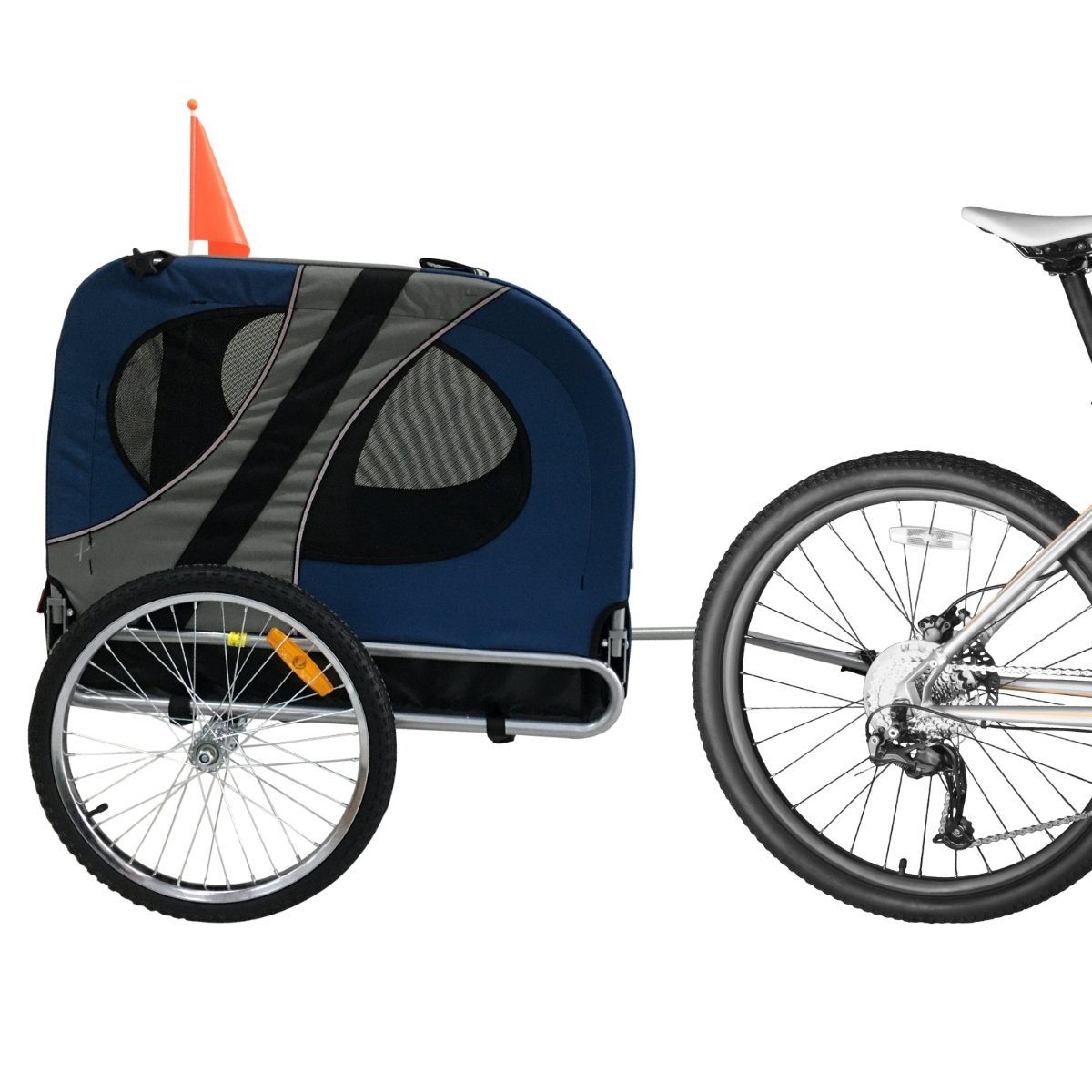 TOPMAST Hunde Fahrradanhänger "Original" - Askmy4Cats
