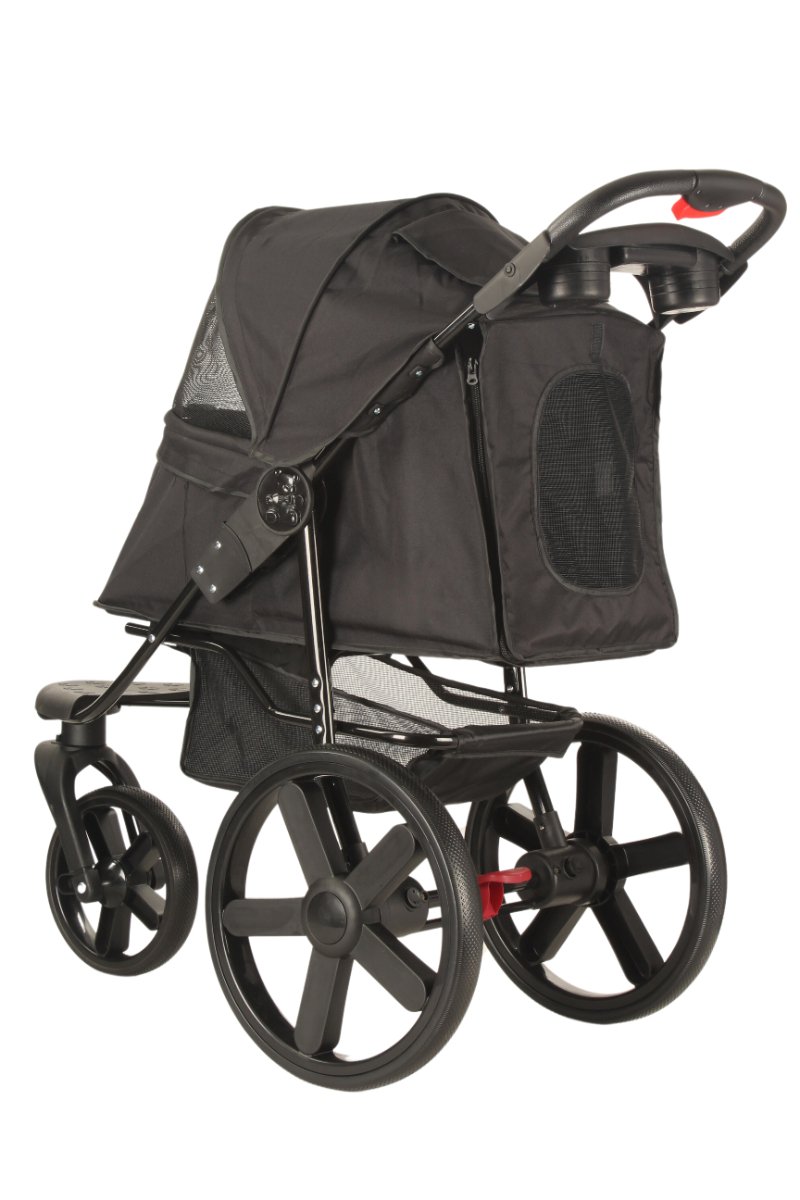 TOPMAST Hundebuggy Comfort mit drei großen Rädern - Askmy4Cats
