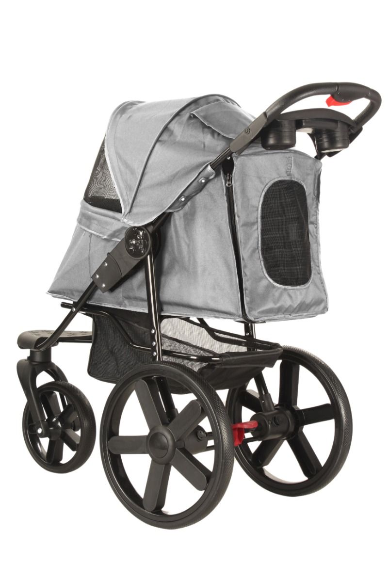 TOPMAST Hundebuggy Comfort mit drei großen Rädern - Askmy4Cats