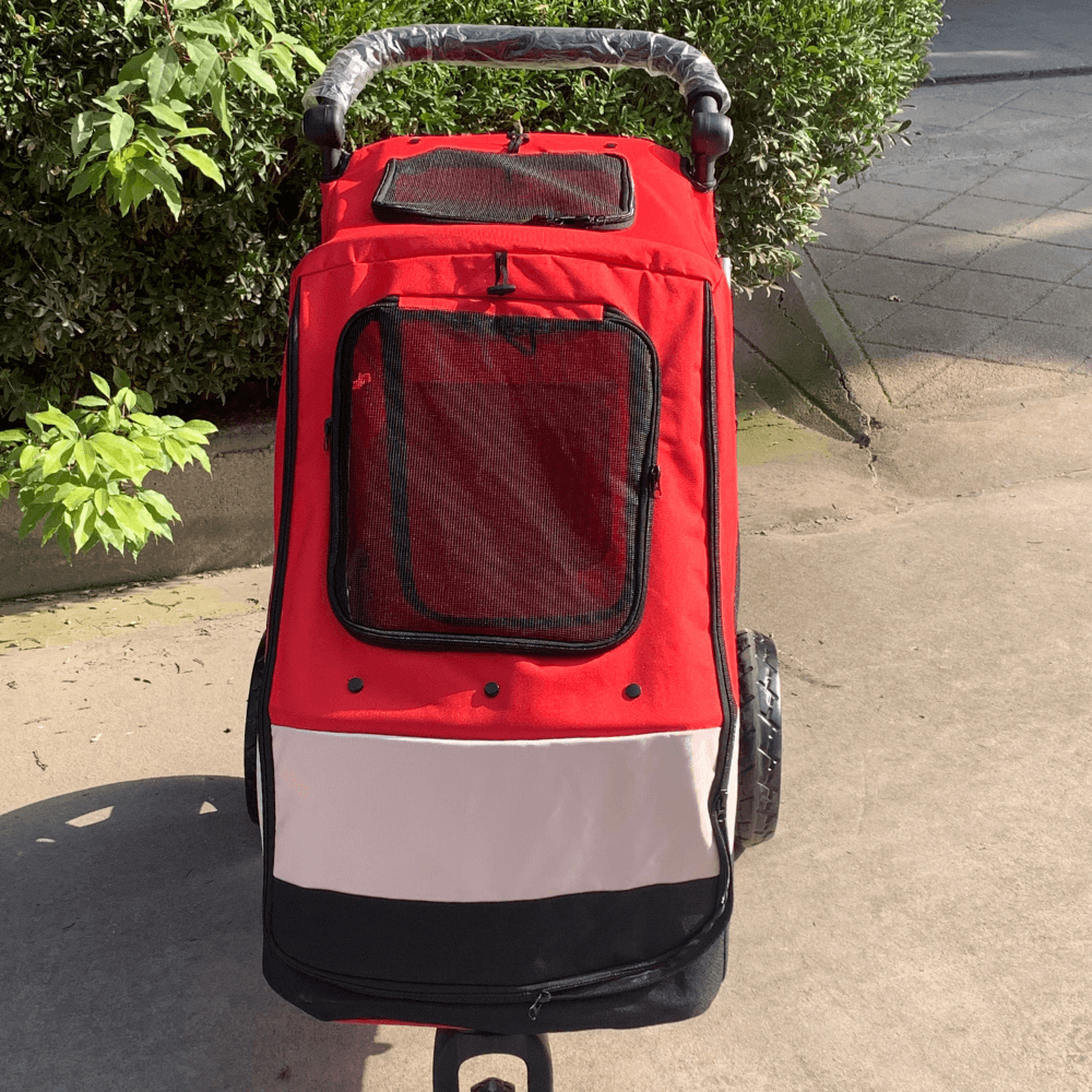 TOPMAST Hundebuggy DELUXE mit drei Rädern - Askmy4Cats
