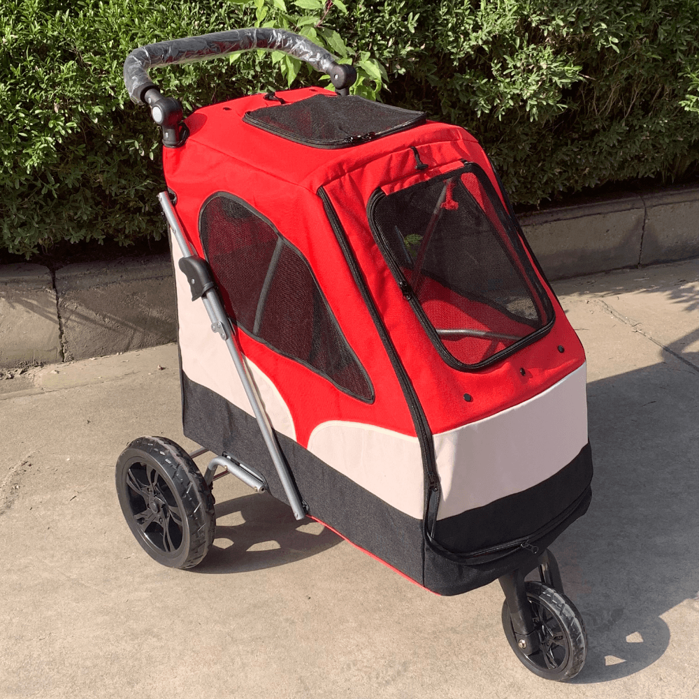 TOPMAST Hundebuggy DELUXE mit drei Rädern - Askmy4Cats