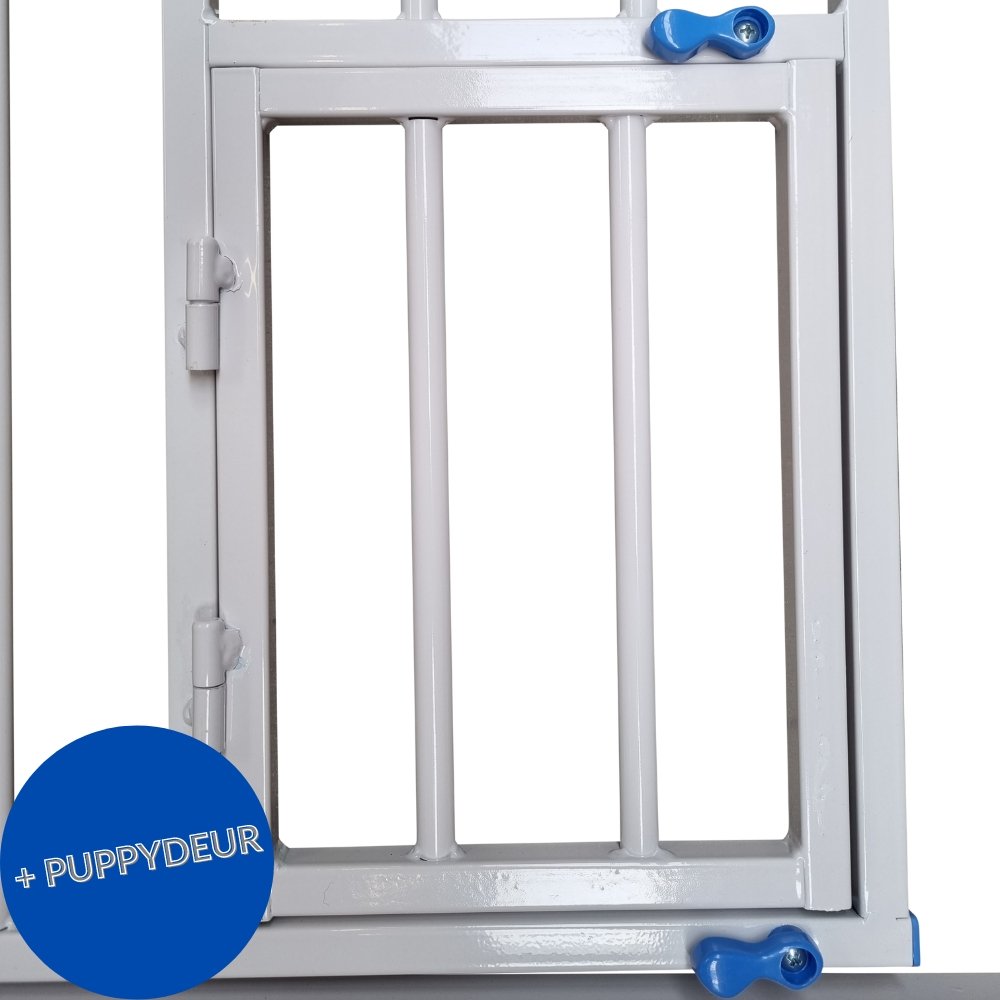 TOPMAST Treppenschutz Santorini, Türgitter, ohne Bohren, Klemmbesfestigung - Höhe 80 cm - Askmy4Cats