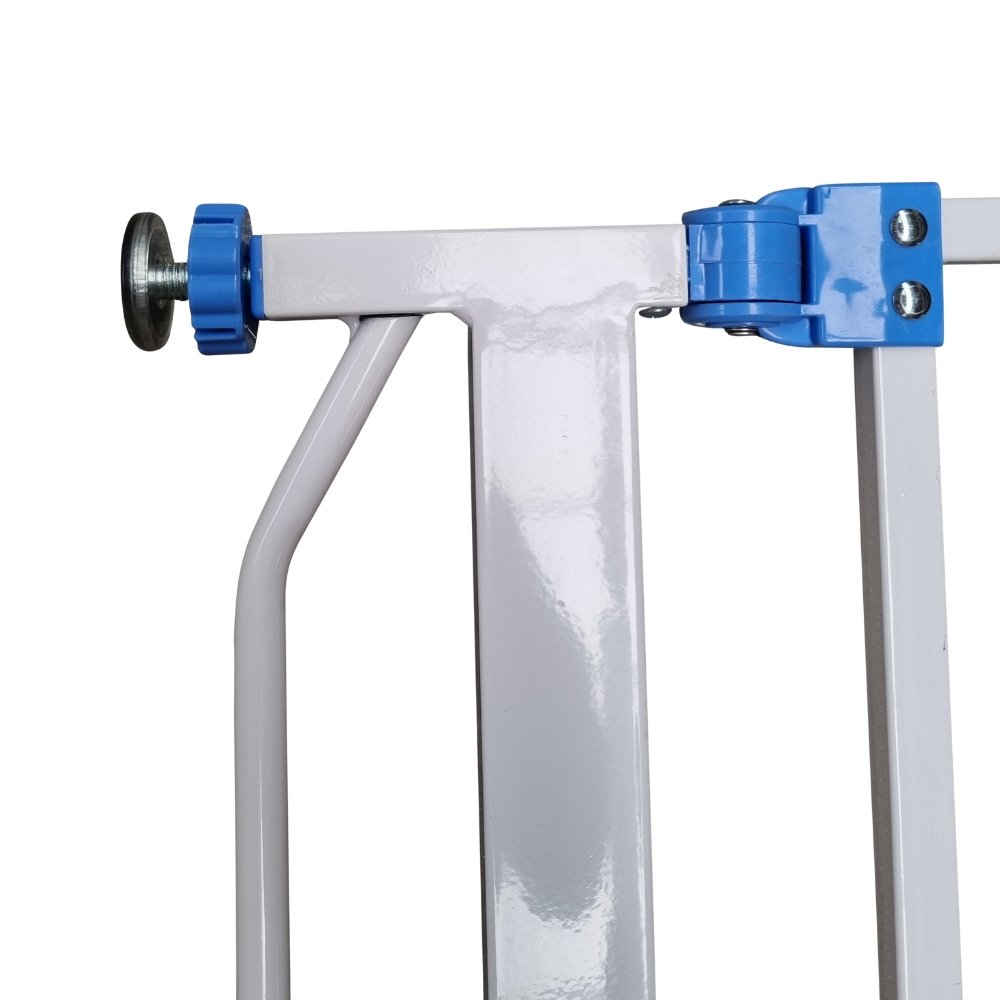 TOPMAST Treppenschutz Santorini, Türgitter, ohne Bohren, Klemmbesfestigung - Höhe 80 cm - Askmy4Cats