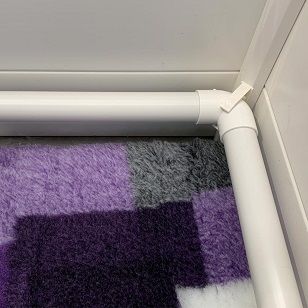 TOPMAST Wurfkiste für Hunde oder Katzen, Kunststoff, verschiedene Größen + Welpenauslauf - Askmy4Cats