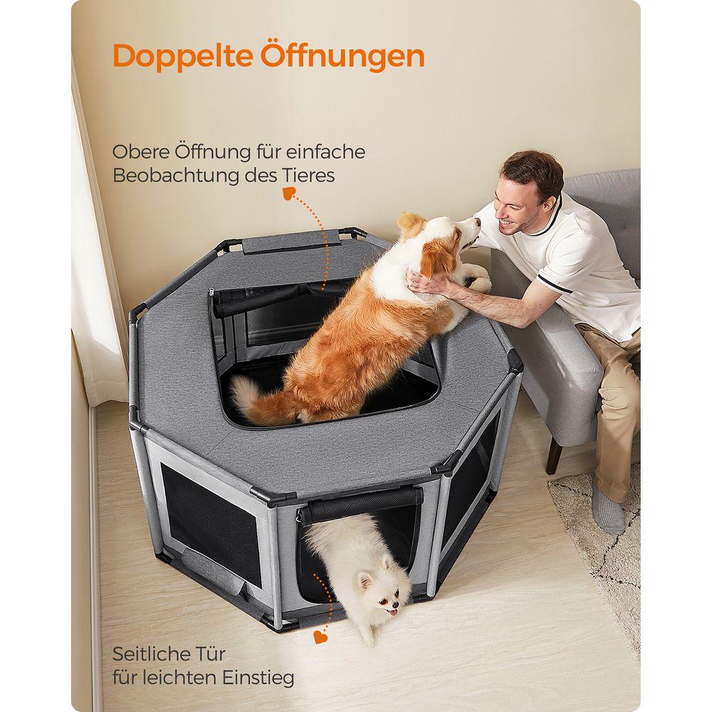 Welpenlaufstall achteckig - Askmy4Cats