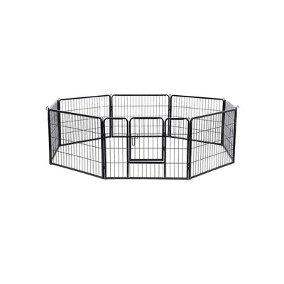 Welpenlaufstall mit 8 Gitterplatten - Askmy4Cats