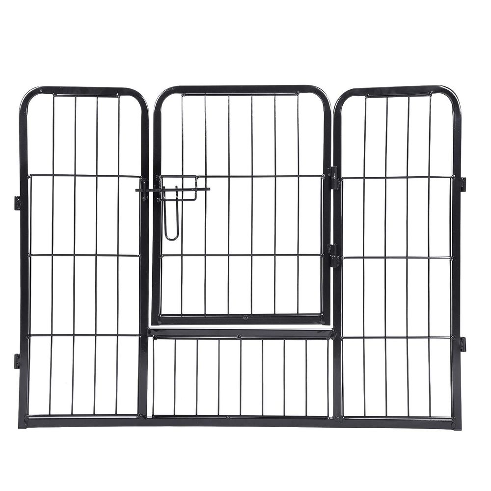 Welpenlaufstall mit 8 Gitterplatten - Askmy4Cats