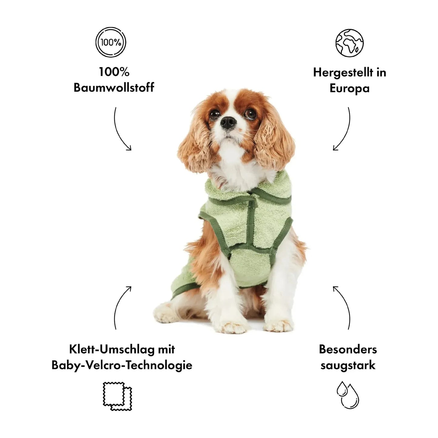 WILLIAM WALKER Hundebademantel SPA - Askmy4Cats