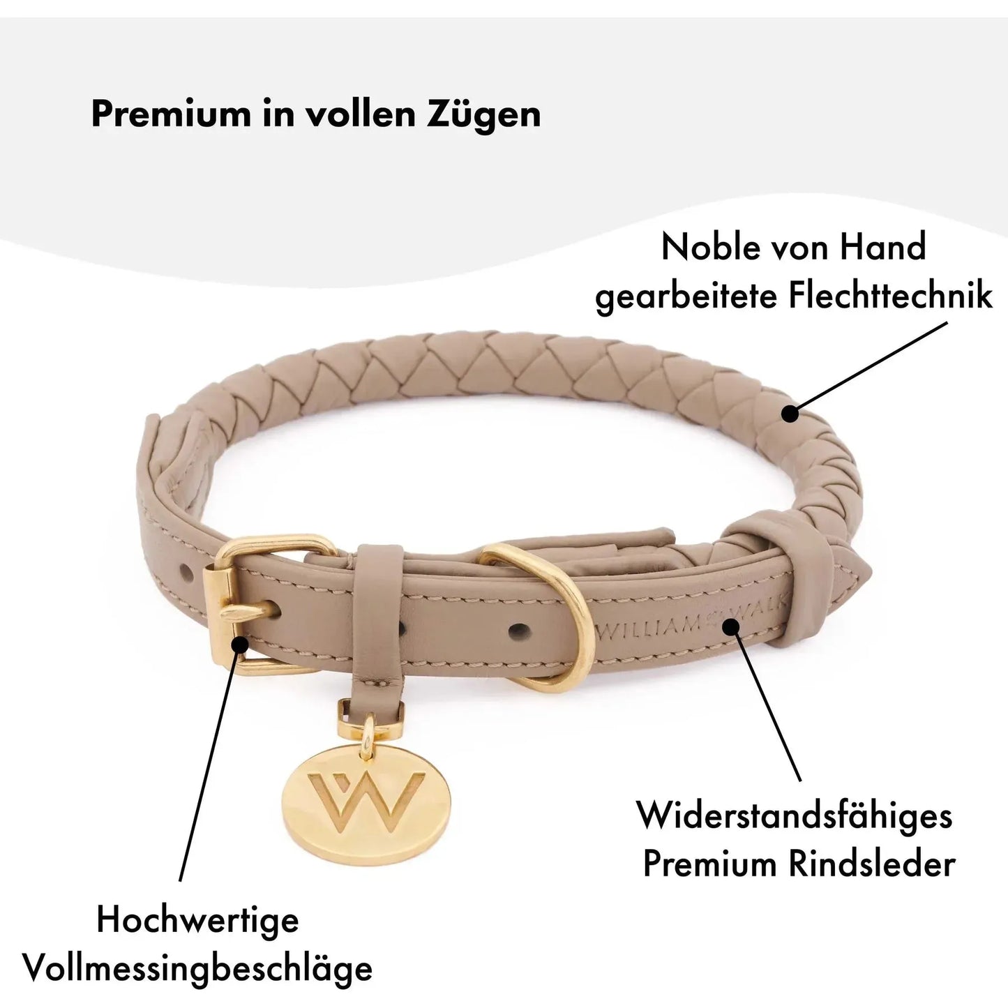 WILLIAM WALKER Hundehalsband Twisted - Askmy4Cats