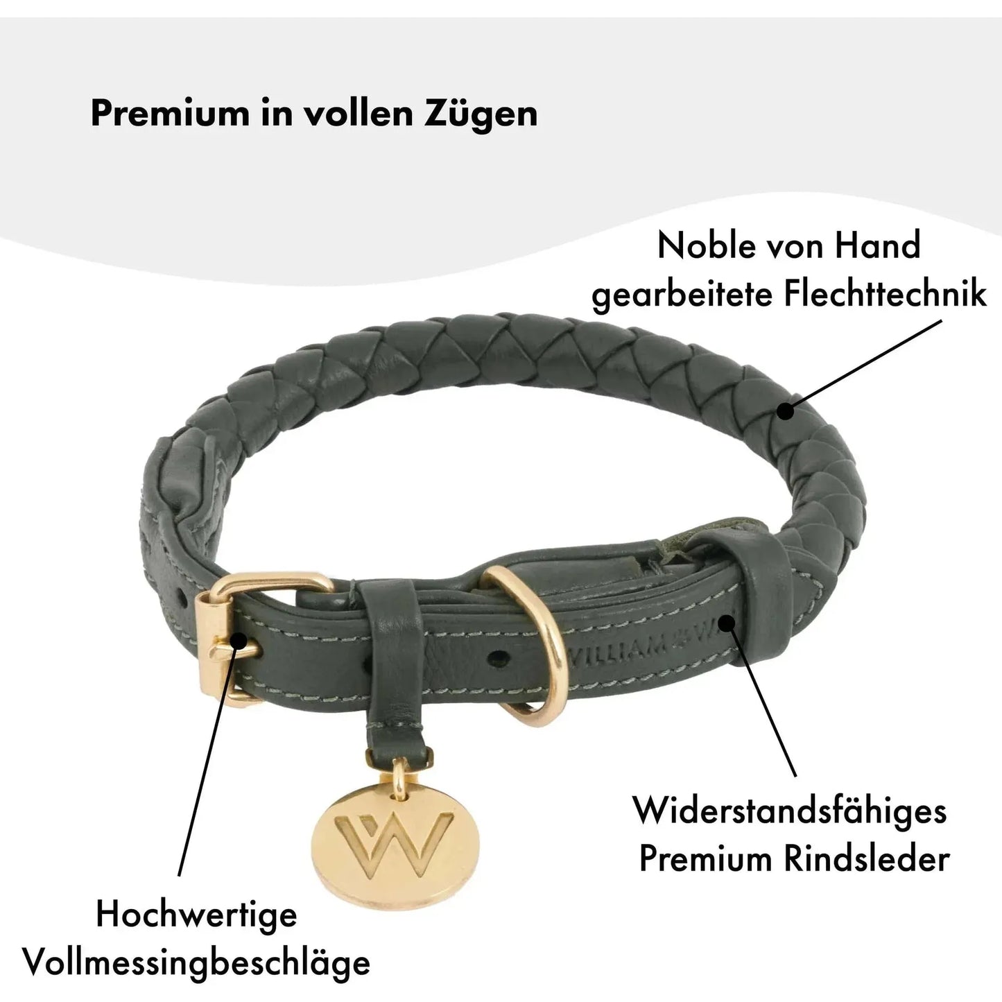 WILLIAM WALKER Hundehalsband Twisted - Askmy4Cats