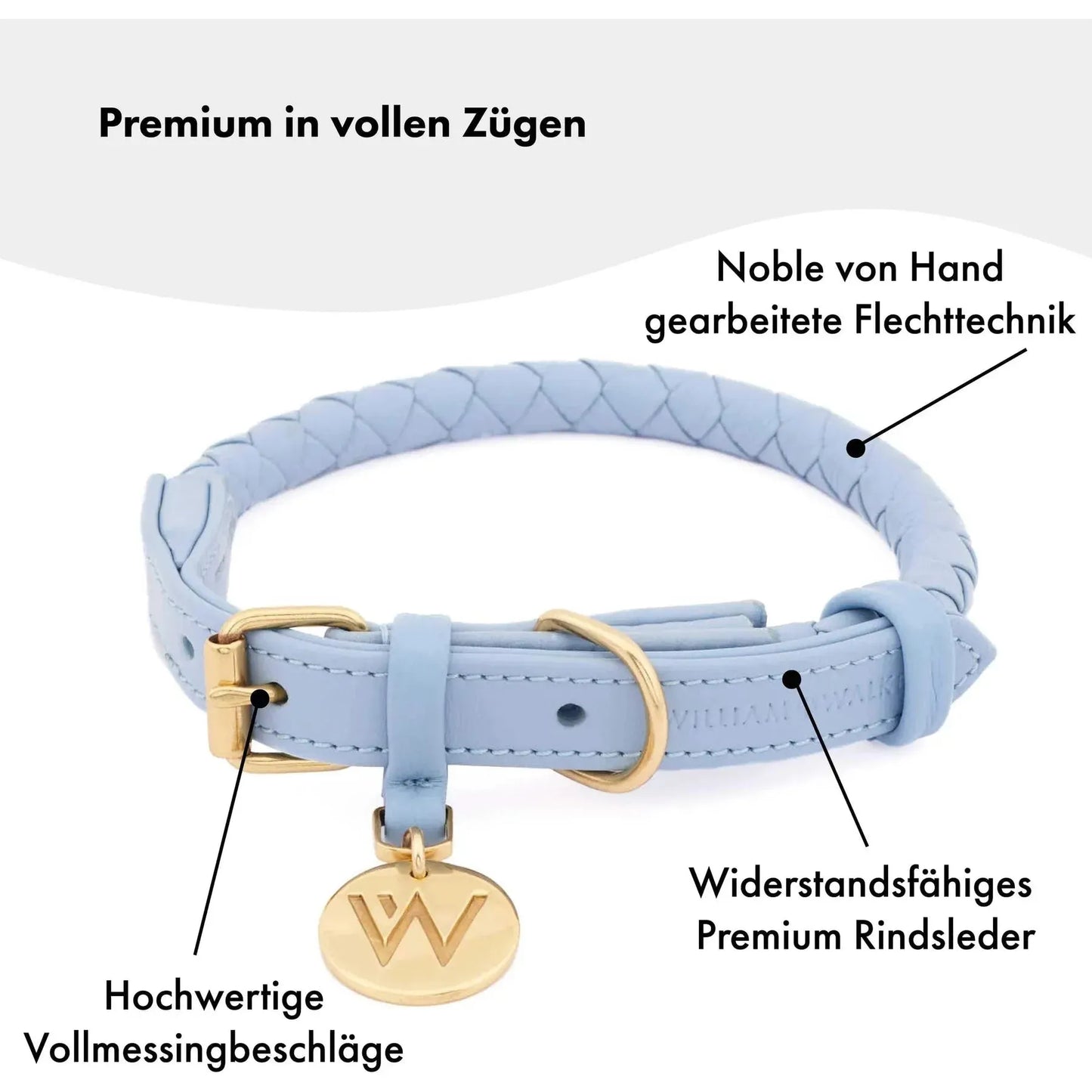 WILLIAM WALKER Hundehalsband Twisted - Askmy4Cats