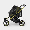 InnoPet Premium Comfort Schwarz (IPS-085/B) in Seitenansicht mit geschlossenem Verdeck