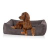 Knuffelwuff Nunavut - Orthopädisches Cord-Hundebett (Memory Foam)