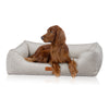 Knuffelwuff Nunavut - Orthopädisches Cord-Hundebett (Memory Foam)