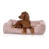 Knuffelwuff Nunavut - Orthopädisches Cord-Hundebett (Memory Foam)
