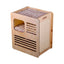 3er Katzenbett - Box mit Kratzwand - Askmy4Cats