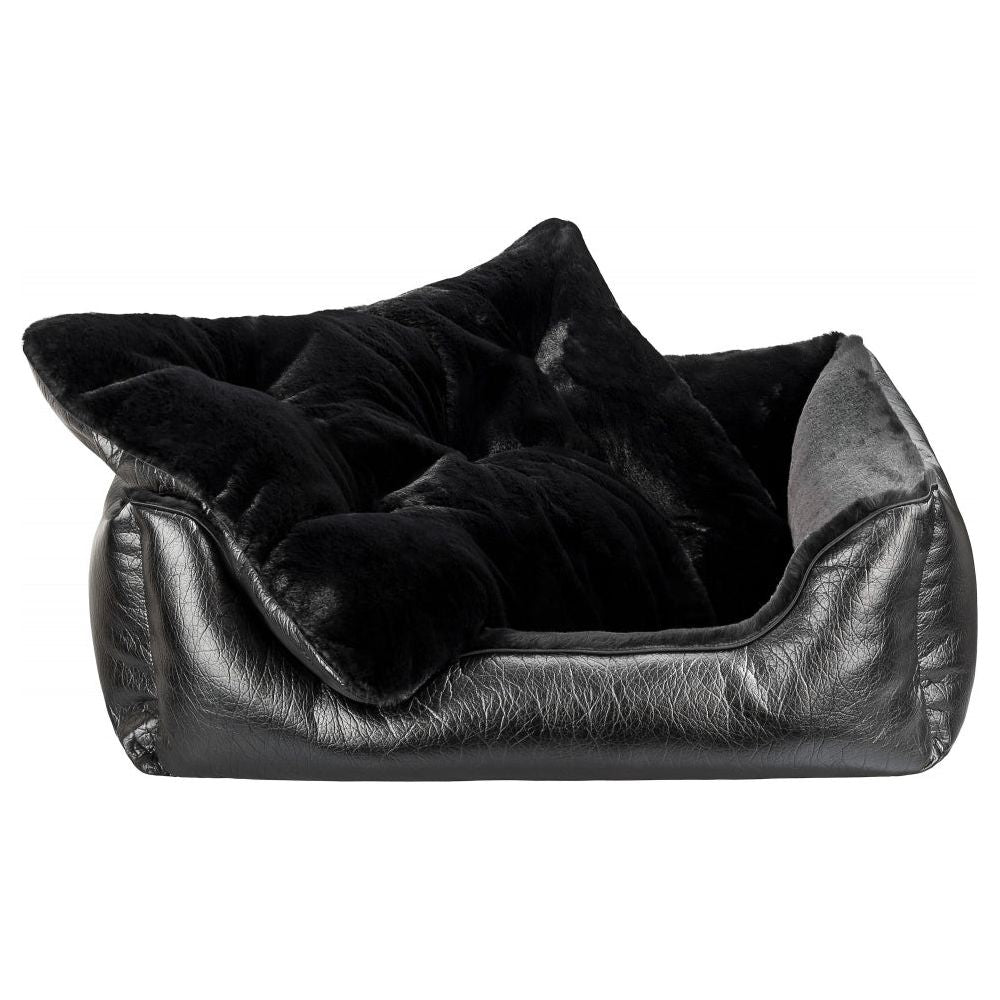 Dandy Dog Hundebett Luxury Black Panther, wendbar - Askmy4Cats