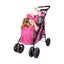 Ibiyaya® Hundebuggy Pet Stroller Hundewagen "Double Decker" - Askmy4Cats