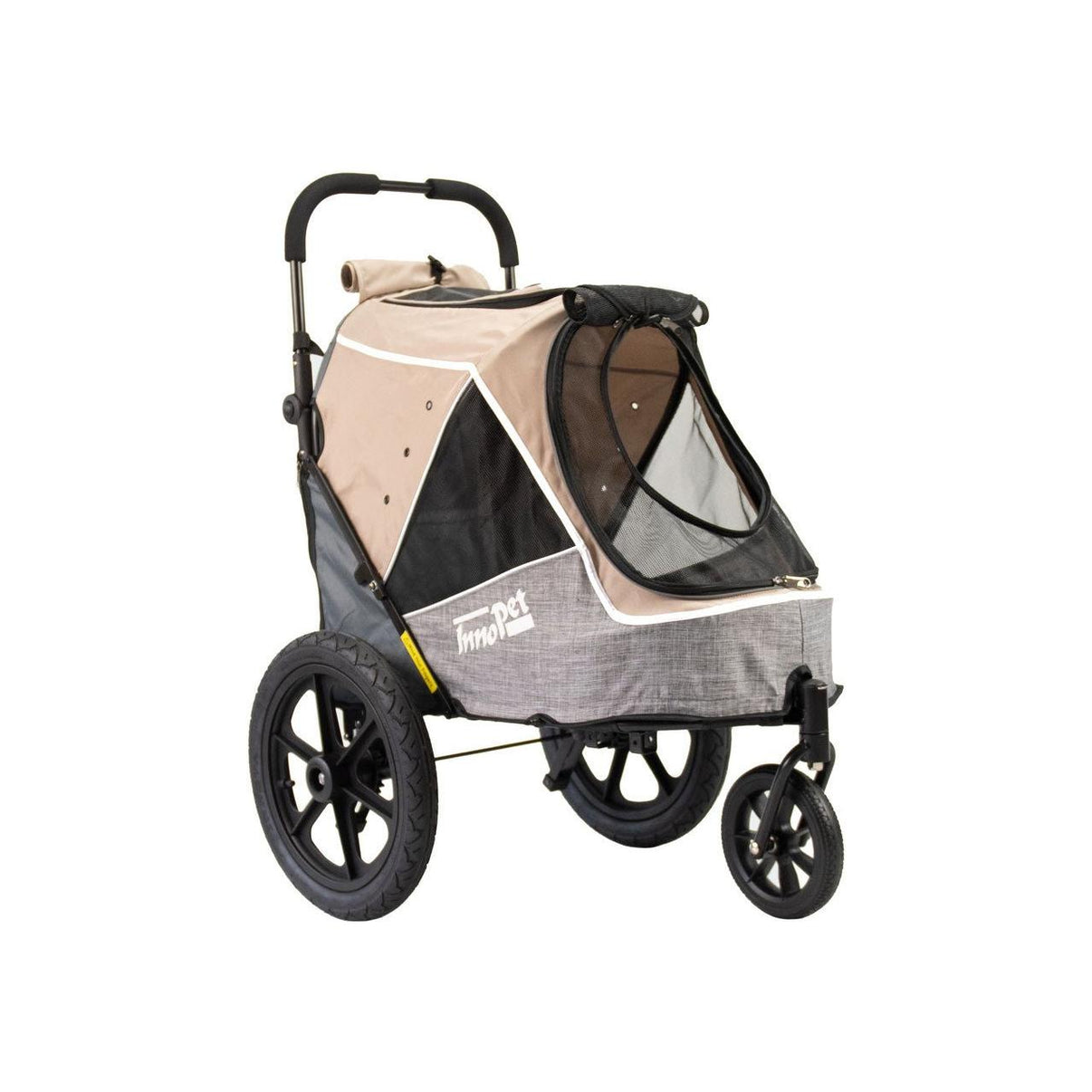 hunde buggy und fahrradanhänger InnoPet Sporty Trailer Evolution | 2in1 & Luftreifen